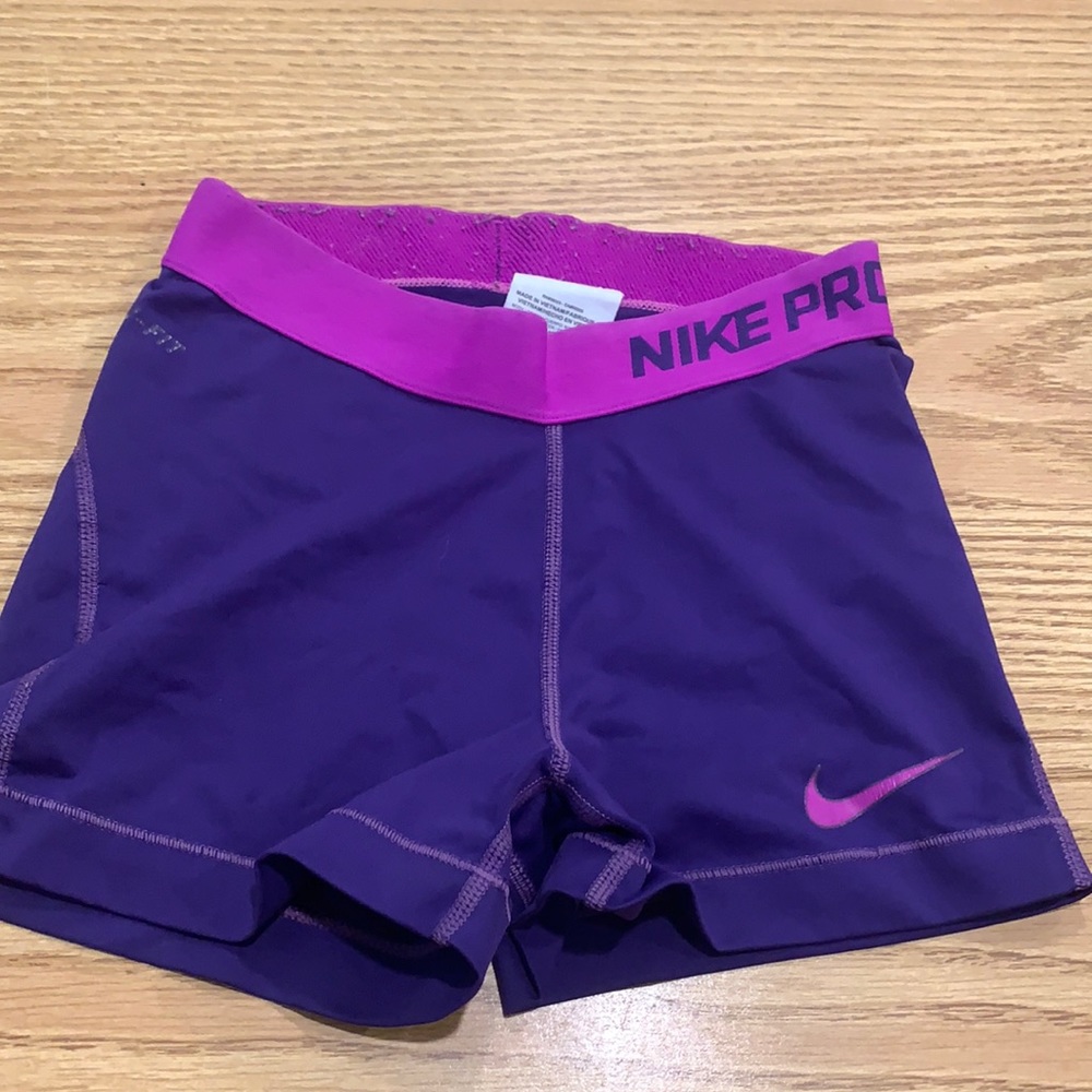 Purple Nike Pros